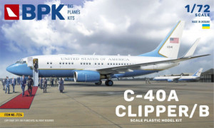 Big Planes Kits 1:72 BPK7224 Boeing C-40A CLIPPER/B
