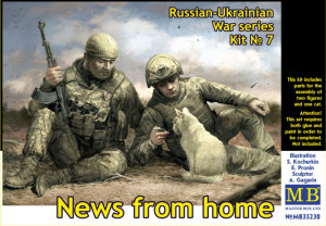 Master Box Ltd. 1:35 MB35230 News from home. Russian-Ukrainian War series, kit No 7