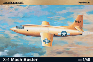 Eduard Plastic Kits 1:48 X-1 Mach Buster Profipack