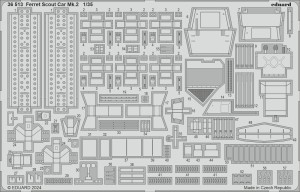 Eduard Accessories 1:35 Ferret Scout Car Mk.2 1/35