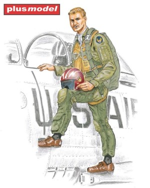 Plus model 1:48 AL4047 Pilot F-86 Sabre