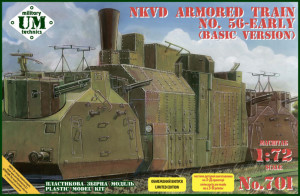 Unimodels 1:72 UMT701 NKVD armored train No.56 early (basic version)