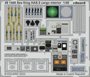 Eduard Accessories 1:48 Sea King HAS.5 cargo interior 1/48
