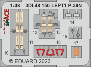 Eduard Accessories 1:48 P-39N SPACE 1/48