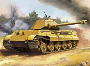 Trumpeter 1:16 948 Pz.Kpfw.VI Sd.Kfz.182 Tiger II (Porsche Early production vehicle Fgst.Nr.280009)