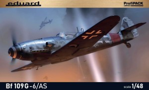 Eduard Plastic Kits 1:48 Bf 109G-6/AS, Profipack