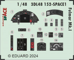 Eduard Accessories 1:48 Fulmar Mk.I SPACE 1/48