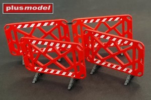 Plus model 1:35 591 Plastic bariers