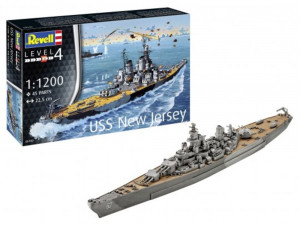 Revell 1:1200 65183 Model Set USS New Jersey