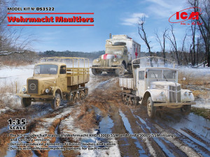 ICM 1:35 DS3522 Wehrmacht Maultiers