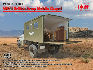 ICM 1:35 35586 WWII British Army Mobile Chapel