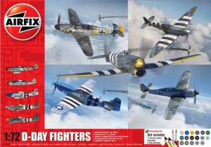 Airfix 1:72 A50192 D-Day Fighters Gift Set