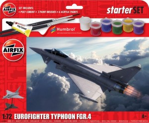Airfix 1:72 A55016 Starter Set - Eurofighter Typhoon FGR.4