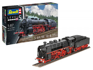 Revell 1:87 2168 Schnellzuglokomotive S3/6 BR18(5) mit Tender 2‘2’T