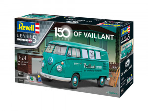 Revell 1:24 5648 Geschenkset  150 years of Vaillant VW T1 Bus