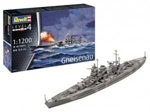 Revell 1:1200 65181 Model Set Gneisenau