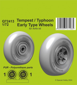 CMK 1:72 Tempest/Typhoon Early type Wheels 1/72