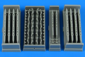 Aires 1:48 4907 Su-25 Frogfoot wing pylons - early