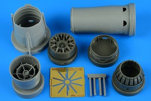 Aires 1:48 2271 MiG-21MF Fighter Bomber exhaust nozzle - closed