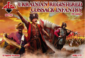 Red Box 1:72 RB72142 Ukrainian registered cossack infantry, 17th century
