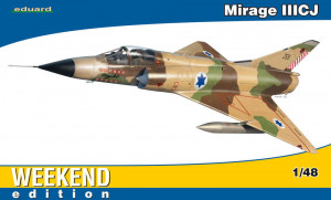 Eduard Plastic Kits 1:48 8494 Mirage III CJ Weekend Edition