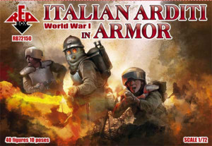 Red Box 1:72 RB72150 Italian Arditi in armor WWI