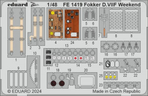 Eduard Accessories 1:48 Fokker D.VIIF Weekend 1/48 EDUARD