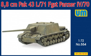 Unimodels 1:72 UM554 Panzer IV/70 8,8cm Pak43L/71 Fgst