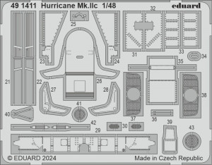Eduard Accessories 1:48 Hurricane Mk.IIc 1/48