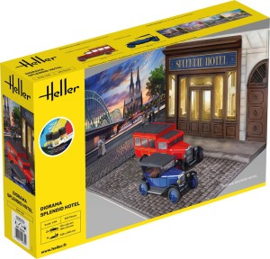 Heller 1:24 52330 STARTER KIT Diorama Splendid Hotel