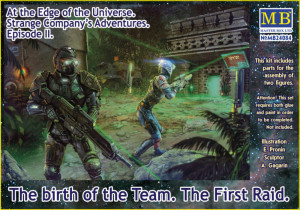 Master Box Ltd. 1:24 MB24084 The birth of the Team. The First Raid