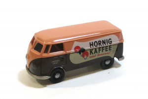 Brekina H0 1/87 VW T1 Kastenwagen Hornig Kaffee