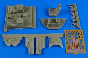 Aires 1:32 2194 A-1D (AD-4) Skyraider cockpit set f.Trum
