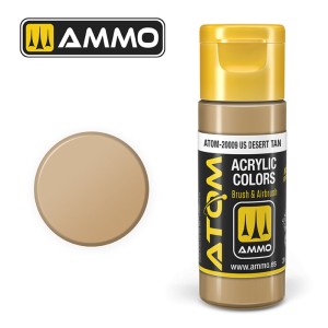 AMMO by MIG Jimenez  ATOM COLOR US Desert Tan