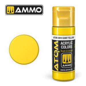 AMMO by MIG Jimenez  ATOM COLOR Sunny Yellow