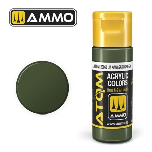 AMMO by MIG Jimenez  ATOM COLOR IJA Kawasaki Green