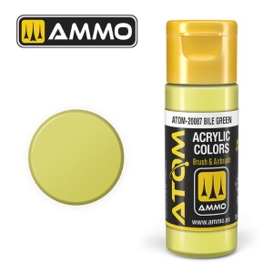 AMMO by MIG Jimenez  ATOM COLOR Bile Green