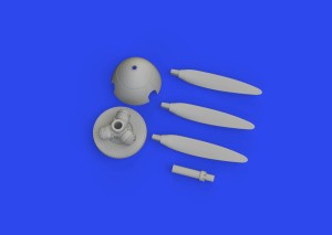Eduard Accessories 1:72 672313 Bf 109F propeller early PRINT 1/72 EDUARD