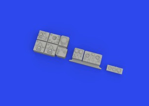 Eduard Accessories 1:48 648862 Bf 110G radio equipment 1/48 EDUARD