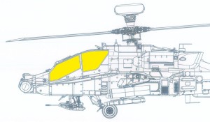 Eduard Accessories 1:35 JX312 AH-64E TFace 1/35 TAKOM