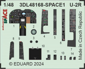 Eduard Accessories 1:48 U-2R SPACE 1/48 HOBBY BOSS