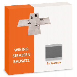 # Wiking H0 1/87 119902 Strassen Bausatz - 5x Gerade - NEU OVP