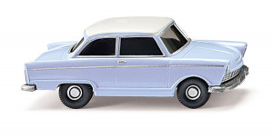 Wiking H0 1/87 012102 DKW Junior de Luxe - pastellblau mit weißem Dach - NEU