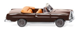 *Wiking H0 1/87 015302 MB 280 SE Cabrio - schokoladenbraun - OVP NEU