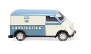 Wiking H0 1/87 033403 DKW Schnelllaster Kastenwagen "DKW Kundendienst" - OVP NEU