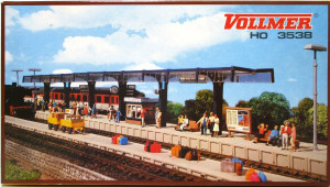 Vollmer H0 3538 Bausatz Bahnsteig 6-teilig - OVP - (1780h)