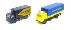 Wiking N 1/160 2 MB Speditions LKW Dachser / Danzas (6506H)