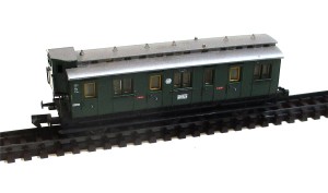 Arnold N 3046 Abteilwagen mit Bremserhaus 3.KL  DRG o.OVP (6723H)