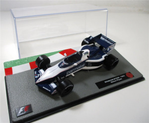 Modellauto 1:43 Panini Formula 1 Rennwagen Brabham Piquet OVP (7h)