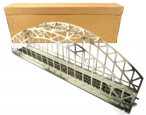 Märklin H0 7163 M-Gleis Bogenbrücke Metall gerade 360mm Pu-Ko OVP (2077h)